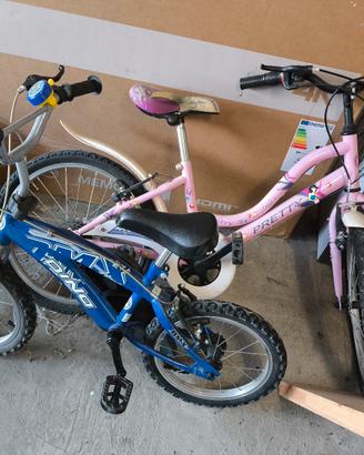 bici per bambino e bambina