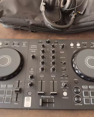 DDJ FLX-4 Pioneer Alphateta + Cuffia  HDJ-CUE1-K