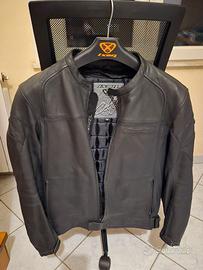 giubbotto in pelle da moto