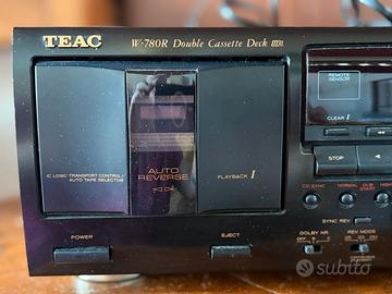 TEAC - Piastra a doppia cassetta stereo vintage