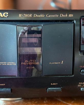 TEAC - Piastra a doppia cassetta stereo vintage