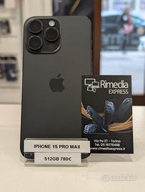 iPhone 15 Pro Max 512GB pari nuovo promo