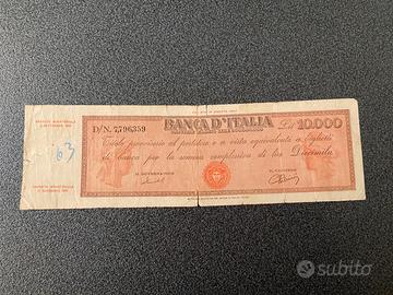 10.000 lire settembre 1959 Titolo Provvisorio