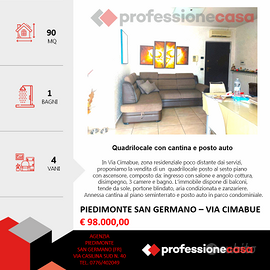 Appartamento 3 camere+cantina