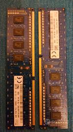 2 banchi di Ram da 4 GB l'una 