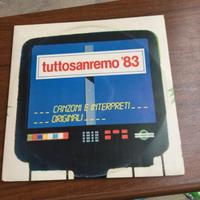 Lp vinile tutto Sanremo 1983