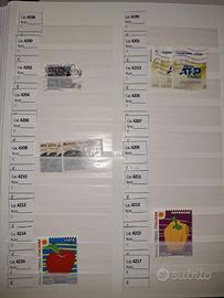 Francobolli usati della Repubblica Italiana