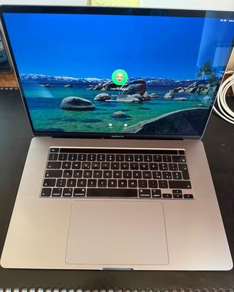 MacBook Pro 16" 2019 - Intel i7 6-core 2,6 GHz (Tu