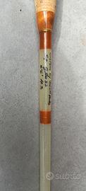canna pesca a mosca fiber glass