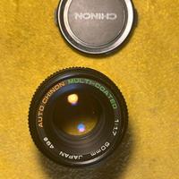 obiettivo auto Chinon 50mm f1,7