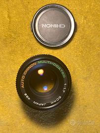 obiettivo auto Chinon 50mm f1,7
