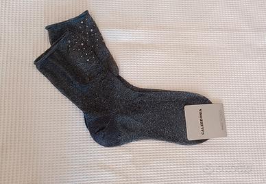 Calzini brillantinati Calzedonia taglia unic