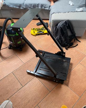 Supporto volante e pedaliera per console