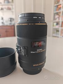 Sigma 105mm f/2.8 Macro DG Nikon