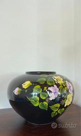 Vaso decorativo vintage in ceramica