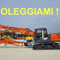 ESCAVATORE CINGOLATO HITACHI ZX 210 LCN-3 A NOLEGG