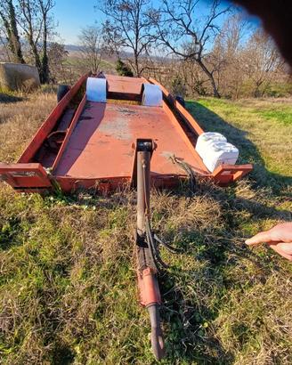 RIMORCHIO PER TRASPORTO TRATTORI PER RISAIA