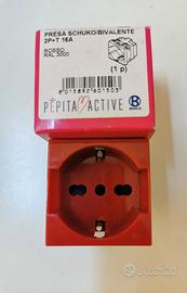 - Bocchiotti Pepita Active B02859 -  Presa rossa