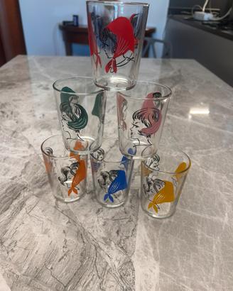 Set 6 Bicchieri Vintage Miro