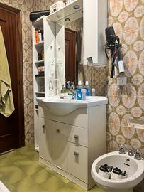 Parete da bagno semplice