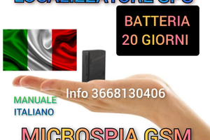 LOCALIZZATORE SATELLITARE GPS MICROSPIA ambientale