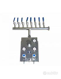 Impianto azoto 8 uscite centralina