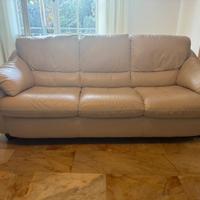 Divano in pelle Natuzzi 3 posti