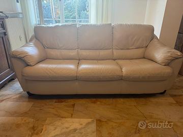 Divano in pelle Natuzzi 3 posti