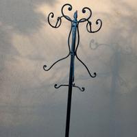 attaccapanni antico in ferro battuto 