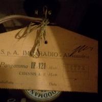 Radio D' epoca imca Pangamma