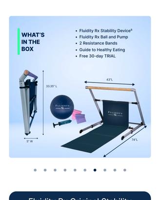 Fitness Barra Fluidity NUOVA IMBALLO ORIGINALE
