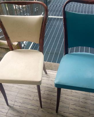 sedie in pelle vintage.