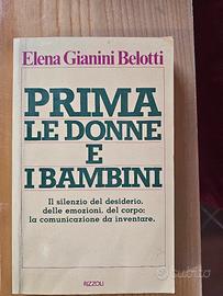 libroPrima le donne e i bambini