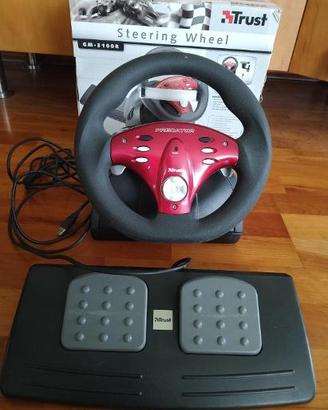 Volante con pedaliera, permuto