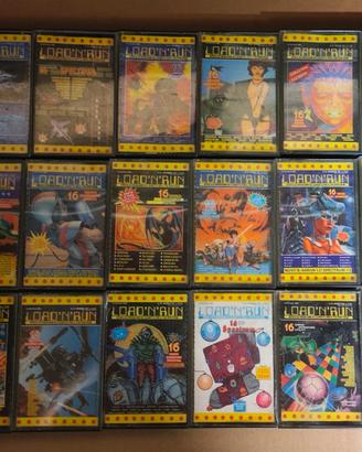 cassette giochi ZX spectrum e commodore