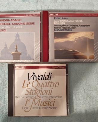 Lotto 3 CD Musica Classica Edizioni Philips 