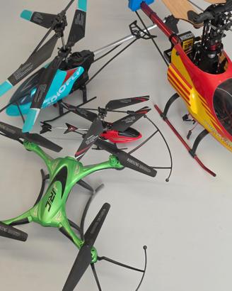 Drone + elicotteri + accessori