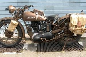 Triumph 3HW militare targata e funzionante