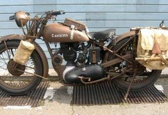 Triumph 3HW militare targata e funzionante