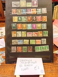 Germania francobolli dell'impero 