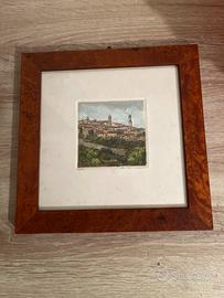 Montalcino incisione