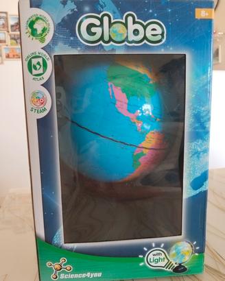 mappamondo luminoso per bambini 