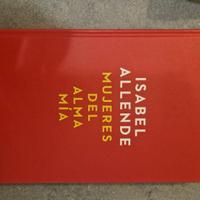 Libro spagnolo Mujeres del alma mía, I. Allende
