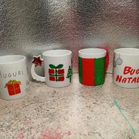 Porcellane decorate a mano vari soggetti