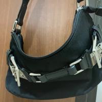 Borsa Carpisa nera in tessuto