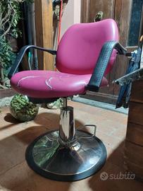 sedia per estetica/parrucchieri 