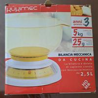 Bilancia meccanica da cucina 5kg - 2,5 litri 