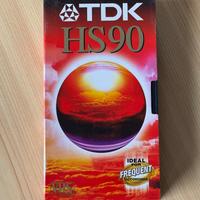 Cassetta VHS TDK HS90 imballo originale
