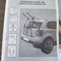 Portabici da portellone Btwin 300