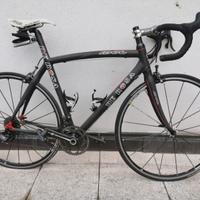 Bici de rosa campagnolo super record